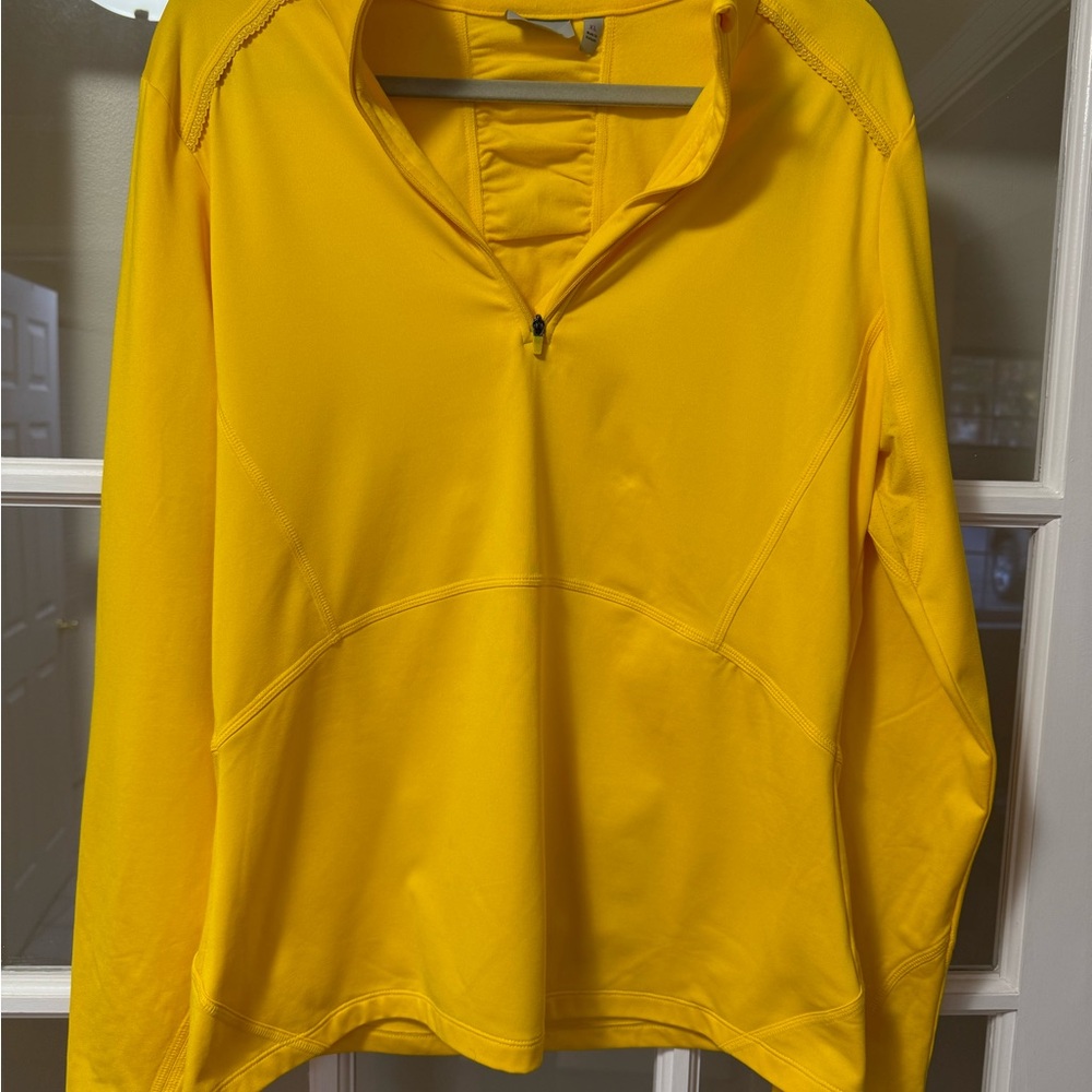Athleta Yellow Women's Sweatshirt